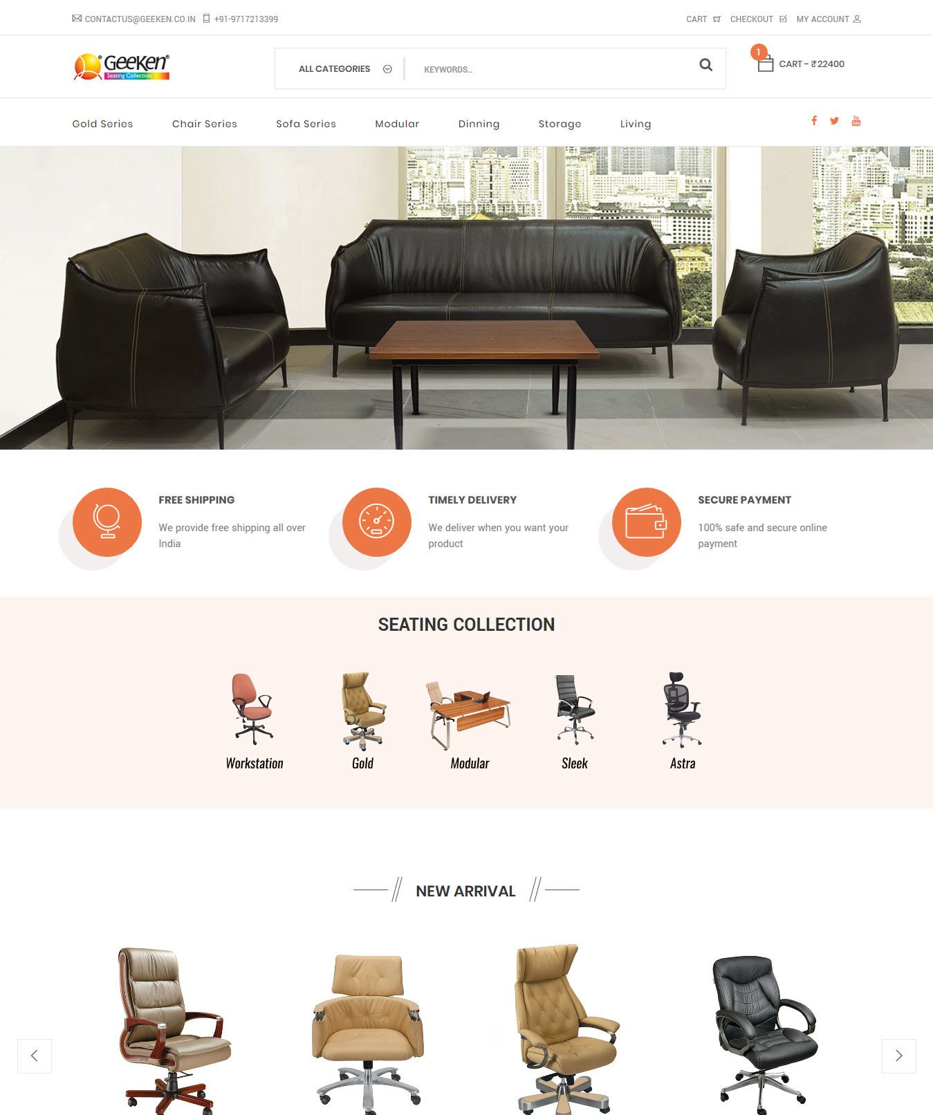 Geeken Seating Collection (P) LTD