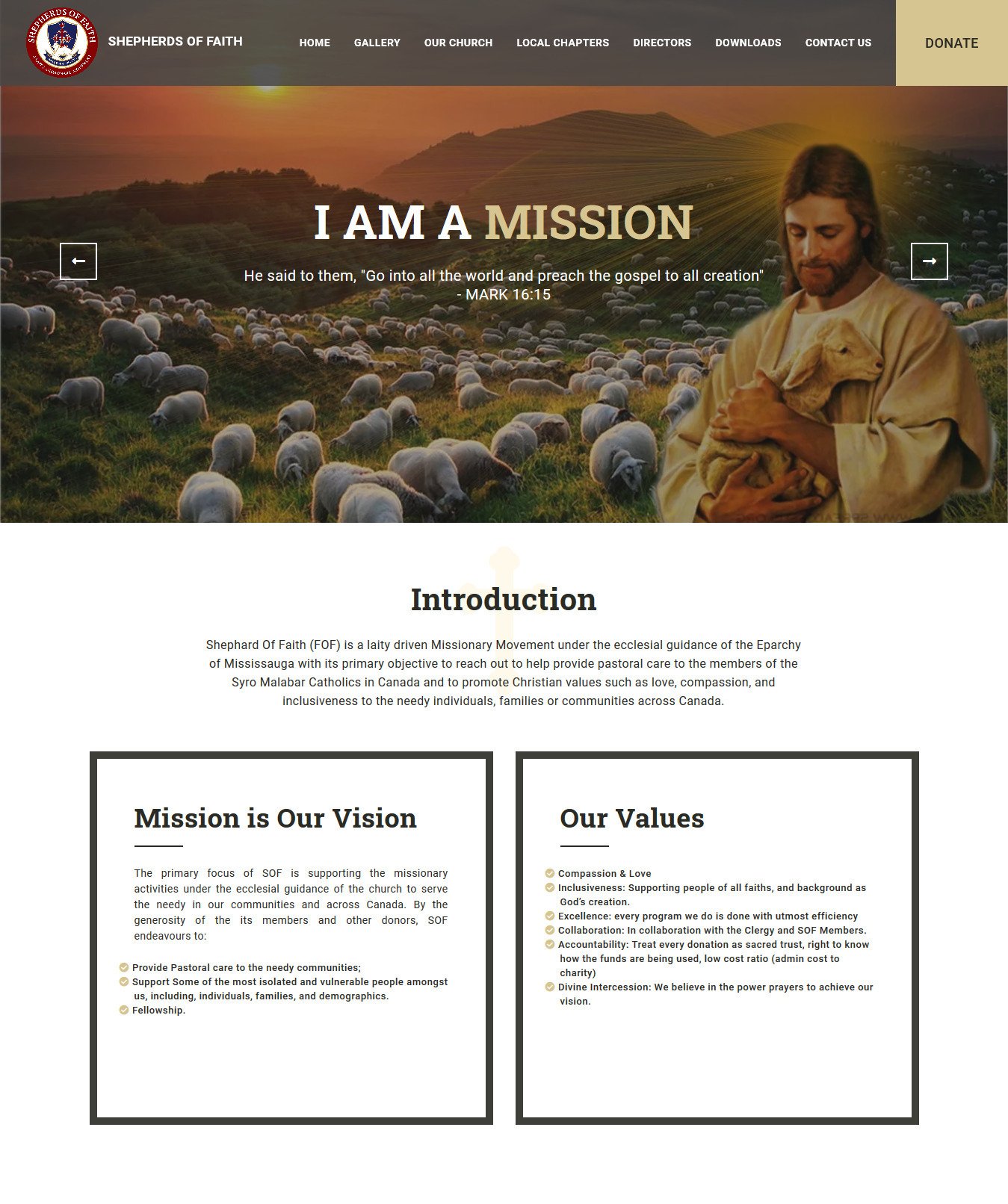 Shepherds Of Faith