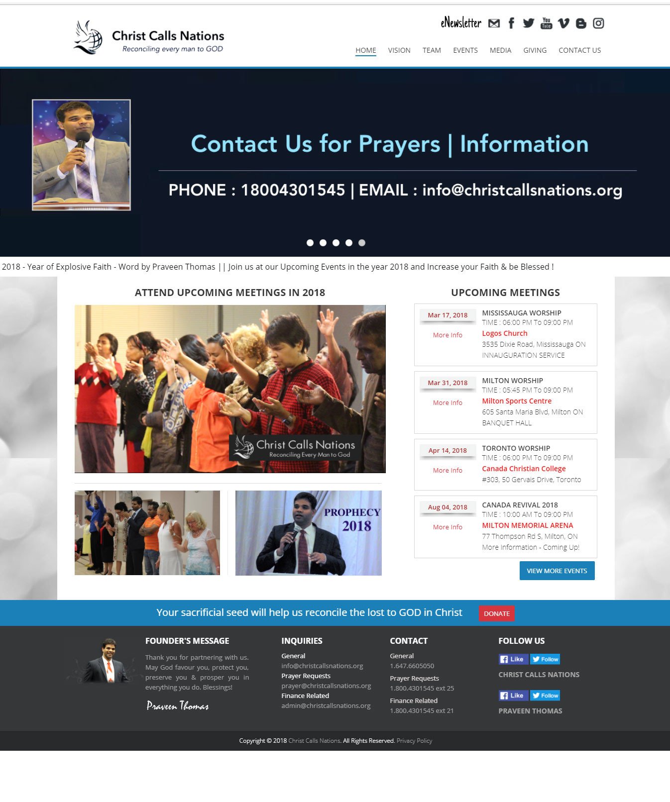 Christ Calls Nations